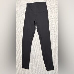 lululemon Black High-Rise Leggings – Size 4
